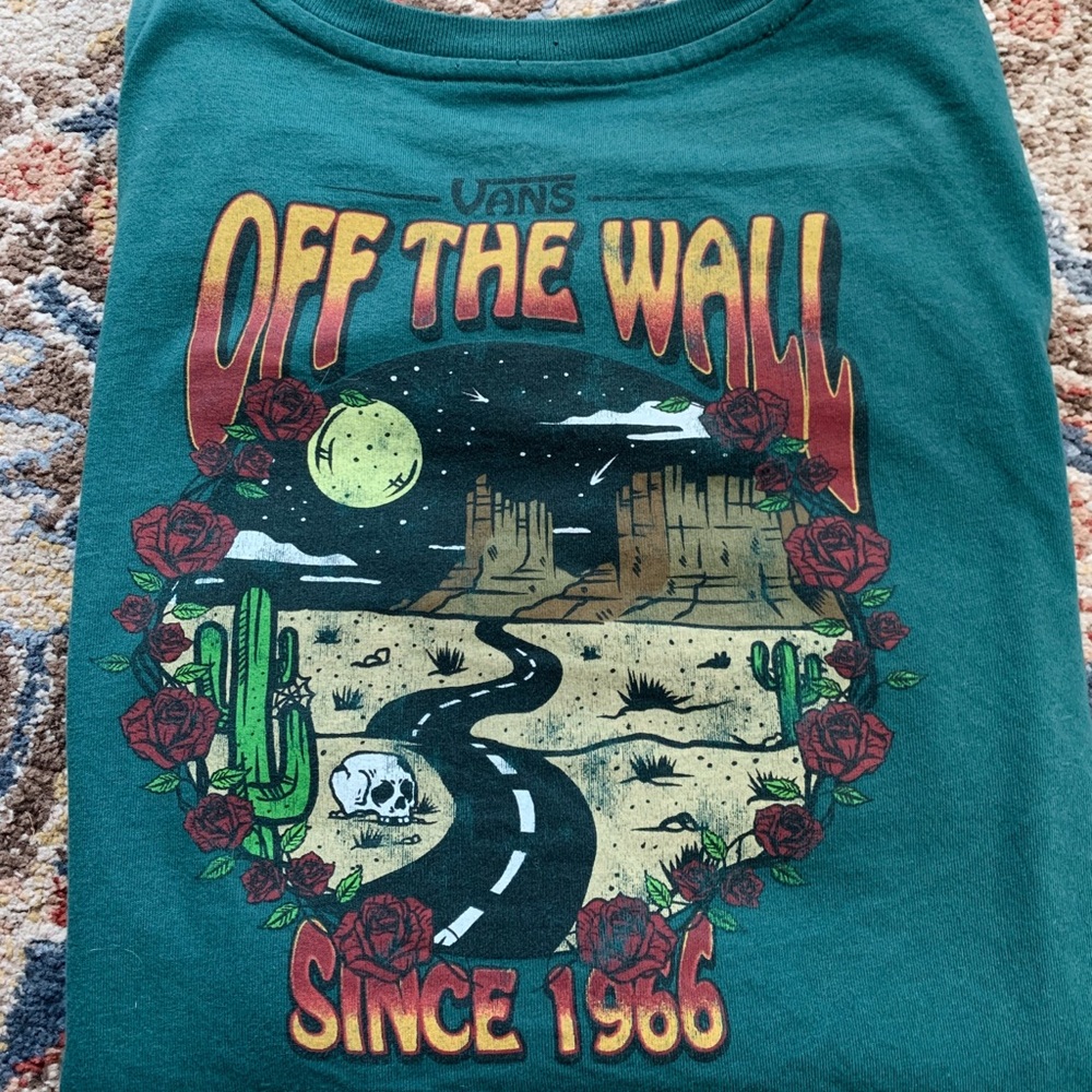 green vans long sleeve